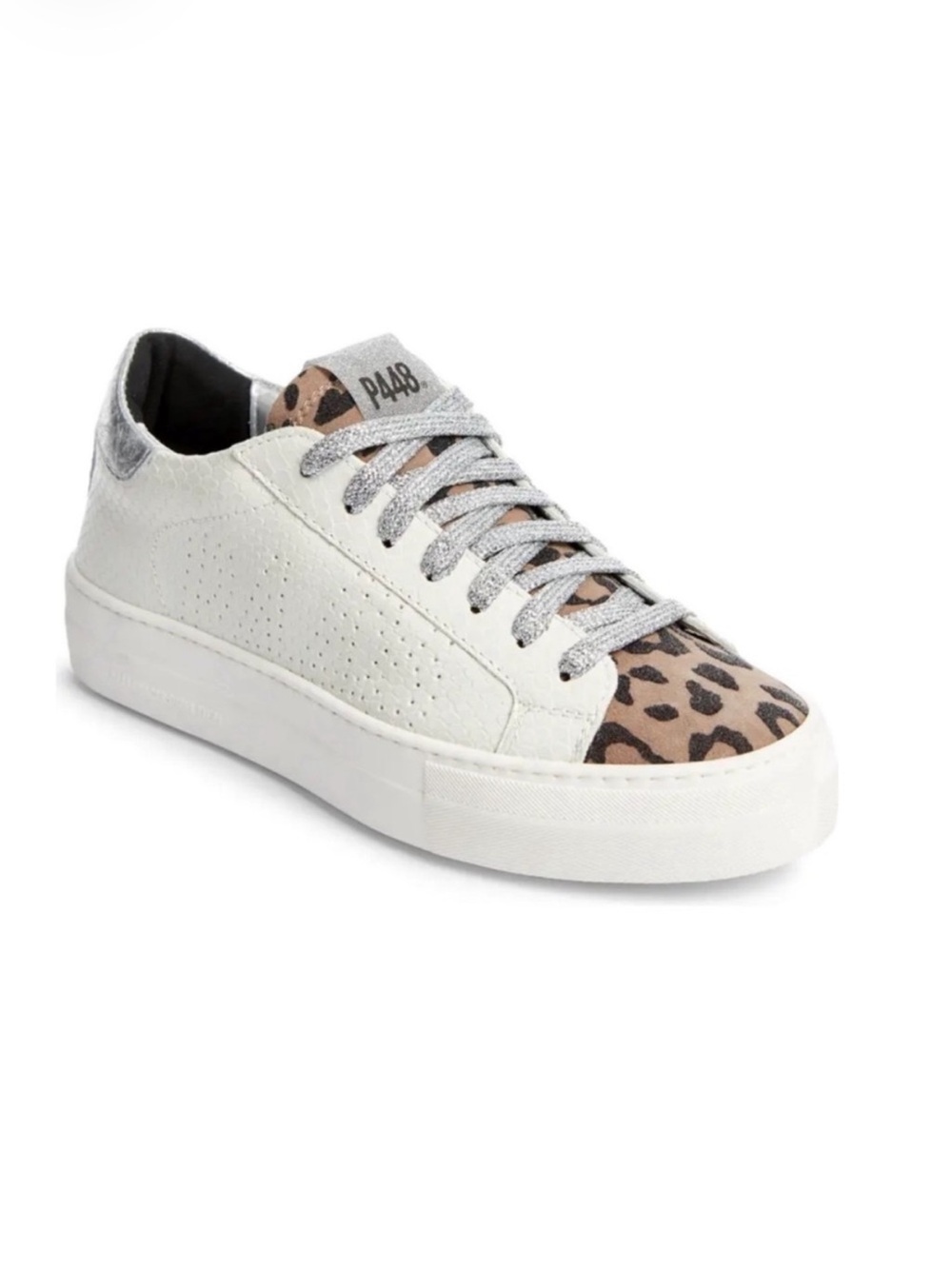 P448 Thea Platform Sneakers | Python Roccia